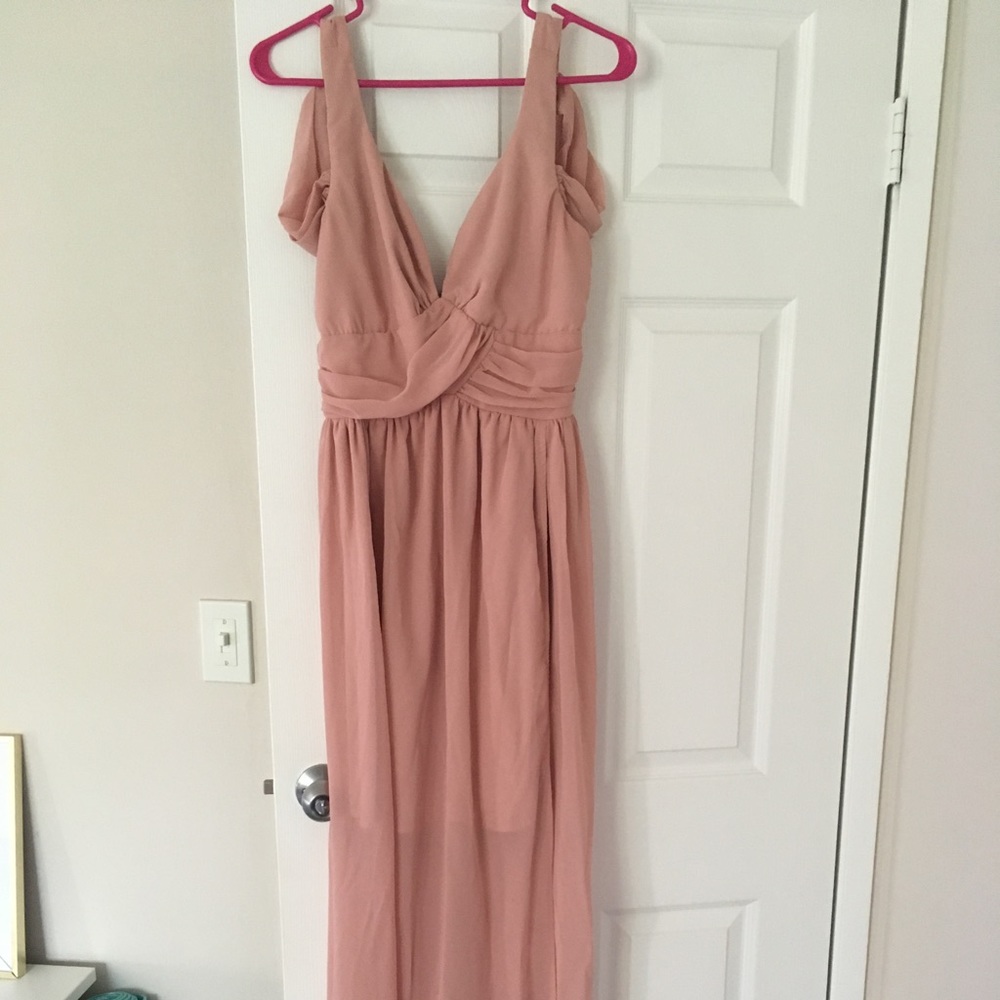 Long summer wedding dress